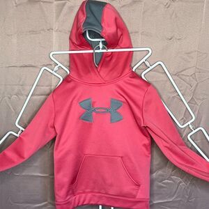 Soft girls under armor hoodie size youth large